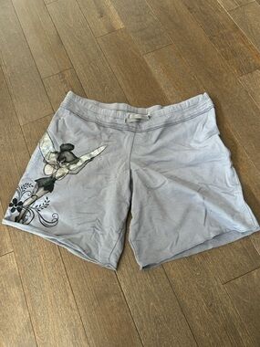 DISNEY Tinkerbell sweat shorts size XL